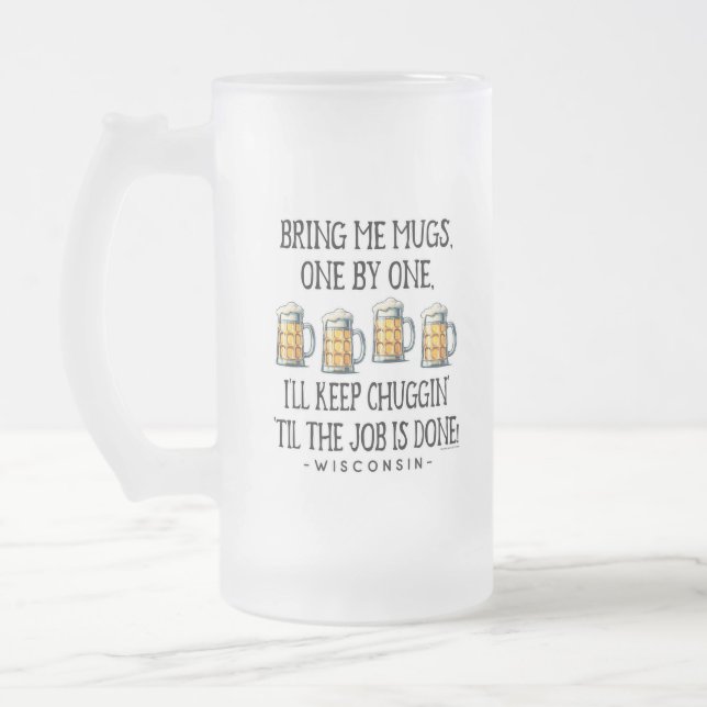 Apportez-moi des tasses de verre givré Mug (Gauche)
