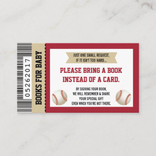 Apportez une carte de livre, billet de sports,