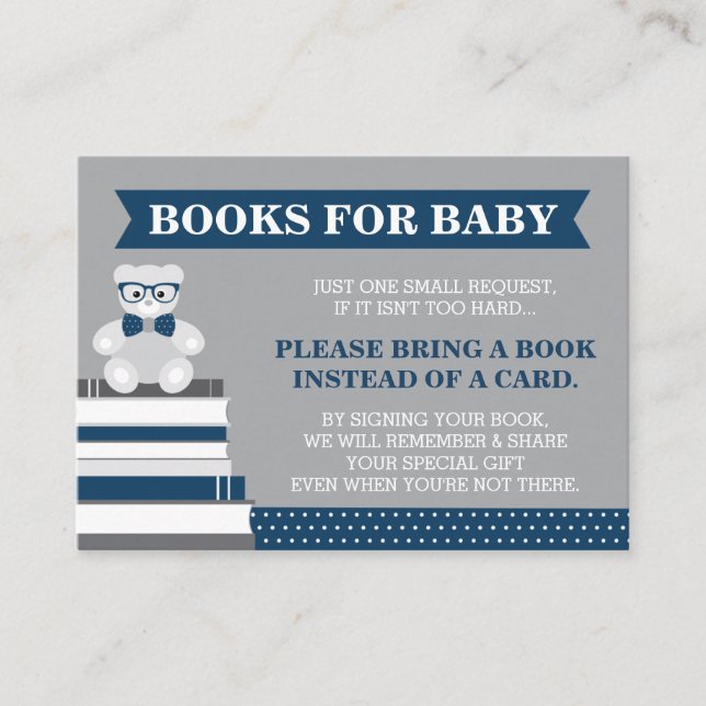 Apportez Une Carte De Livre, Petit Homme, Ours En  (Devant)