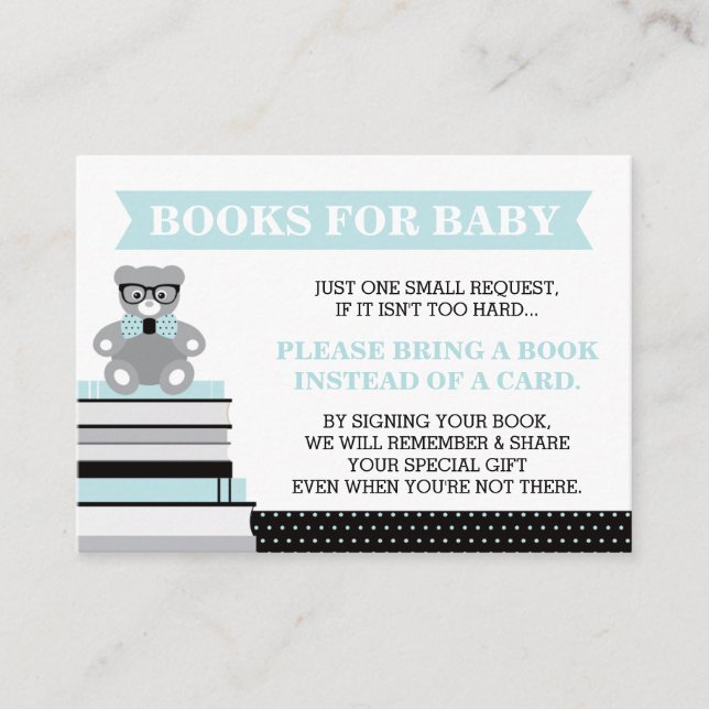 Apportez Une Carte De Livre, Petit Homme, Ours En  (Devant)