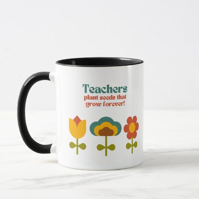 Appréciation de l'enseignant Café Mug (Gauche)