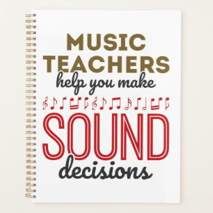 Appréciation de l'enseignant de musique Cadeau déc