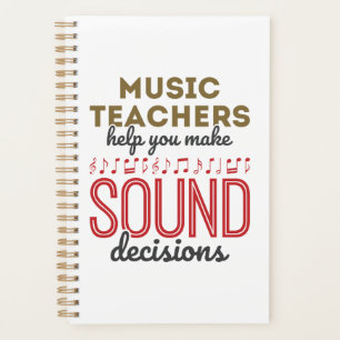 Appréciation de l'enseignant de musique Cadeau déc