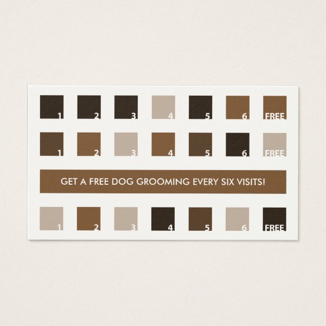 Appréciation du client DOG GROOMING (carrés mod) (Devant)