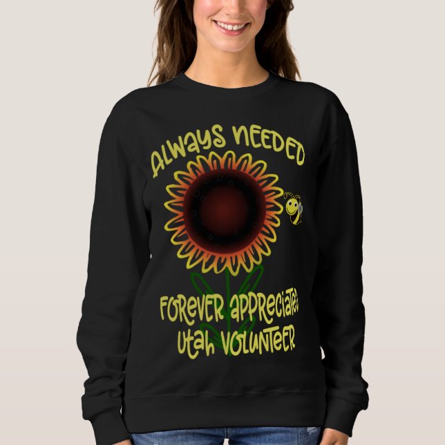 Appreciation Utah Volunteer Recognition Sweatshirt (Vorderseite)