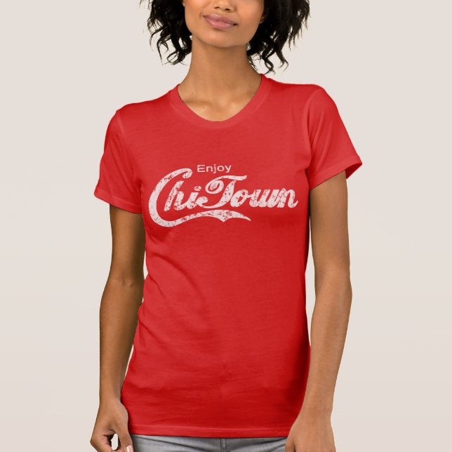Appréciez le T-shirt de ville de Chi (Devant)