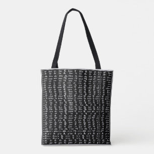 Apprendre l'alphabet amharique - Sac fourre-tout d