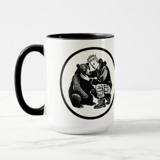 Approachable Wolf : Buddy Bear Mug