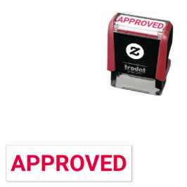 Approved Document Stamp Permastempel