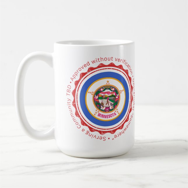 Approved Without Verification – Minnesota Mug (Gauche)