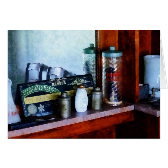 Approvisionnements de coiffeur (Devant horizontal)