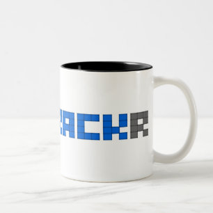 Apptrackr Weiß-Tasse Zweifarbige Tasse