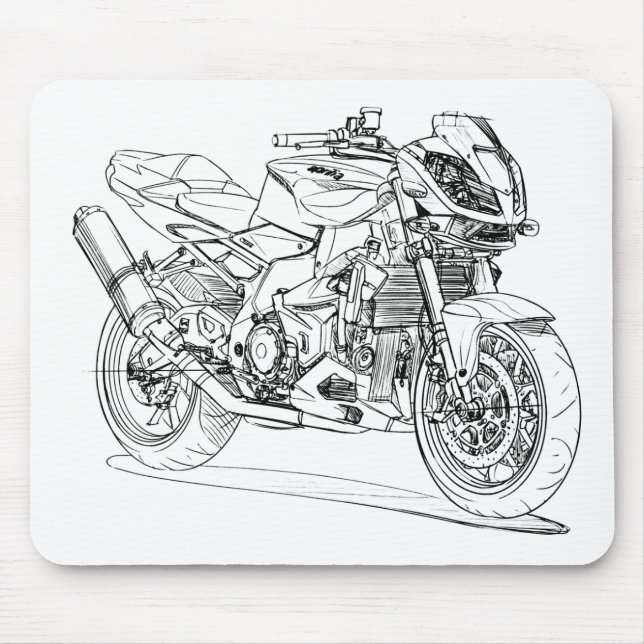 Apr Tuono2009 Mousepad (Vorne)