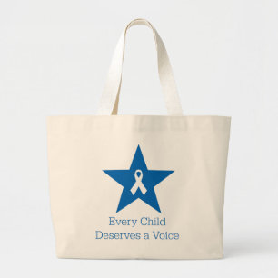 Apraxia-Bewusstseins-Taschen-Tasche Jumbo Stoffbeutel