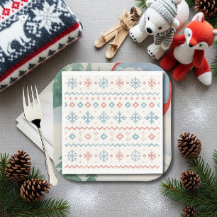 Après Bébé Fair Isle Muster Ski Club Serviette