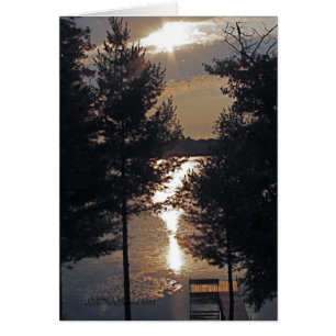 Après la carte de lever de soleil