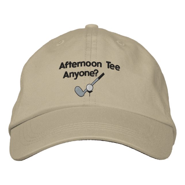Après-midi Tee Golfing Casquette brodé (Devant)
