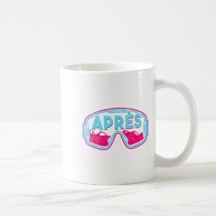 Après, Retro-Ski-Snowboard-Vintage-80er-90er-Ski f Kaffeetasse