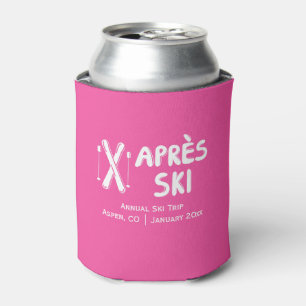 Apres Ski Annual Family Friend Ski Trip Name Dosenkühler