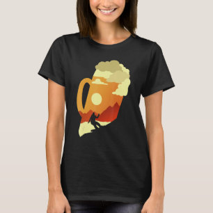 Apres Ski Beer Snowboarden Ski T-Shirt