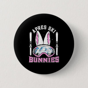 Apres-ski Bunnies Snow Bunny Skiers - Frauen Skige Button