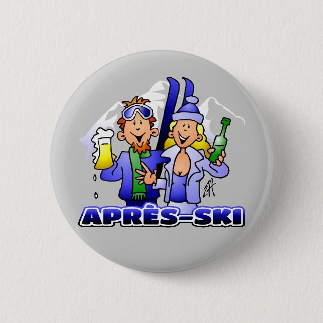 Après-Ski Button (Vorderseite)