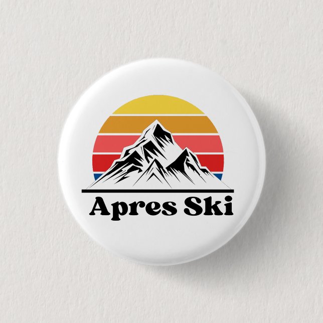 Après-Ski Button (Vorderseite)