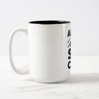 Apres Ski Club Berglogo - Benutzerdefinierte Herre Zweifarbige Tasse