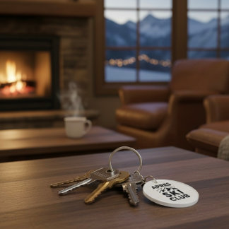 Apres Ski Club Berglogo - Benutzerdefinierter Herr Schlüsselanhänger