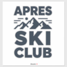 Apres Ski Club Berglogo - Maßgeschneiderter Herren