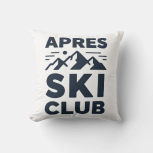 Apres Ski Club Berglogo - Maßgeschneiderter Herren Kissen