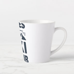 Apres Ski Club Berglogo - Maßgeschneiderter Herren Milchtasse