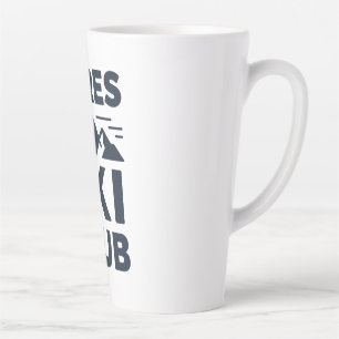 Apres Ski Club Berglogo - Maßgeschneiderter Herren Milchtasse