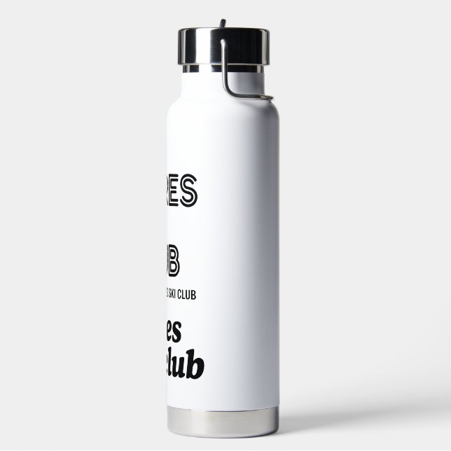 Apres Ski Club Coffee Mug – Winter Ski Lover Gift Trinkflasche (Links)
