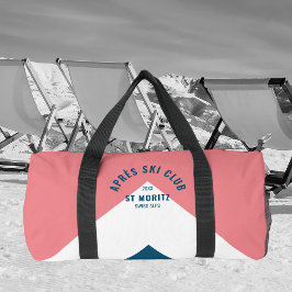 Après Ski Club Retro Rosa Navy Monogram Duffle Bag
