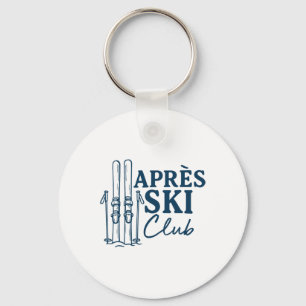 Apres Ski Club Wintersport Skifahren  Schlüsselanhänger