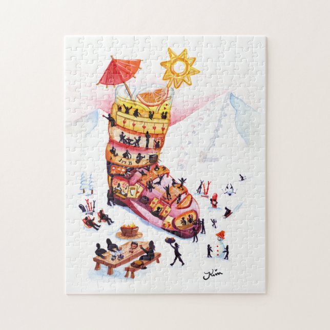 Après Ski Fun Puzzle (Vertikal)