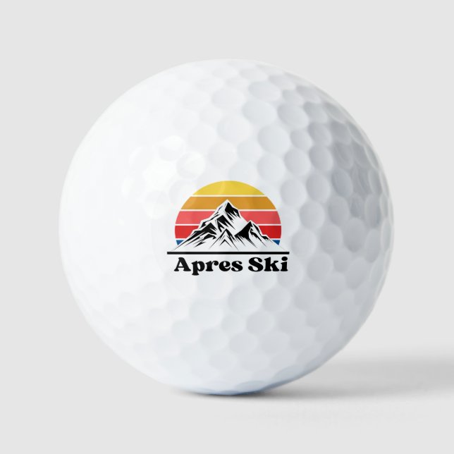 APRES SKI GOLFBALL (Vorderseite)