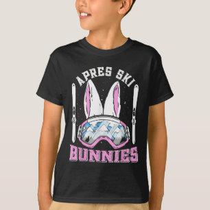 Après-Ski-Häschen Snow Bunny Skifahrer Frauen Ski- T-Shirt