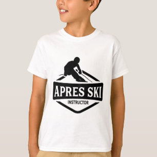 Apres Ski Instructor Party Afterski Skifahrer T-Shirt