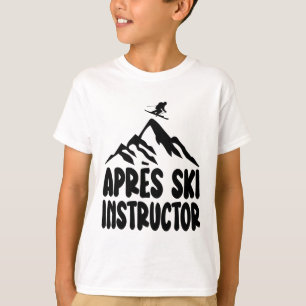 Apres Ski Instructor Shirt Frauen für Apres Ski