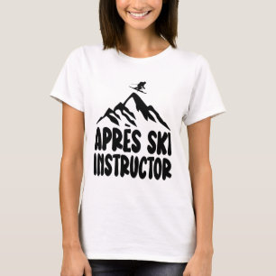 Apres Ski Instructor Shirt Frauen Männer Für Apres