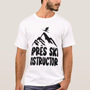 Apres Ski Instructor Shirt Frauen Männer Für Apres