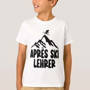 Apres Ski Lehrer Hütengaudi Outfit Frauen Männer S T-Shirt