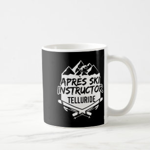 Après-Ski-Lehrer Telluride Bergski fahren Kaffeetasse