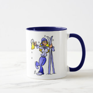 Après-Ski Mädchen Tasse