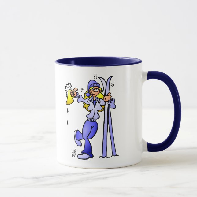 Après-Ski Mädchen Tasse (Rechts)