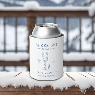 Après Ski mit der Braut zum Bach Weekend Dosenkühler