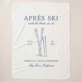 Après Ski mit der Braut zum Bach Weekend Sherpadecke