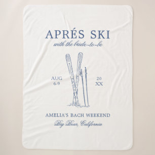 Après Ski mit der Braut zum Bach Weekend Sherpadecke